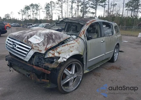 2006 Infiniti Qx56 from USA, damaged, VIN 5N3AA08A26N814258
